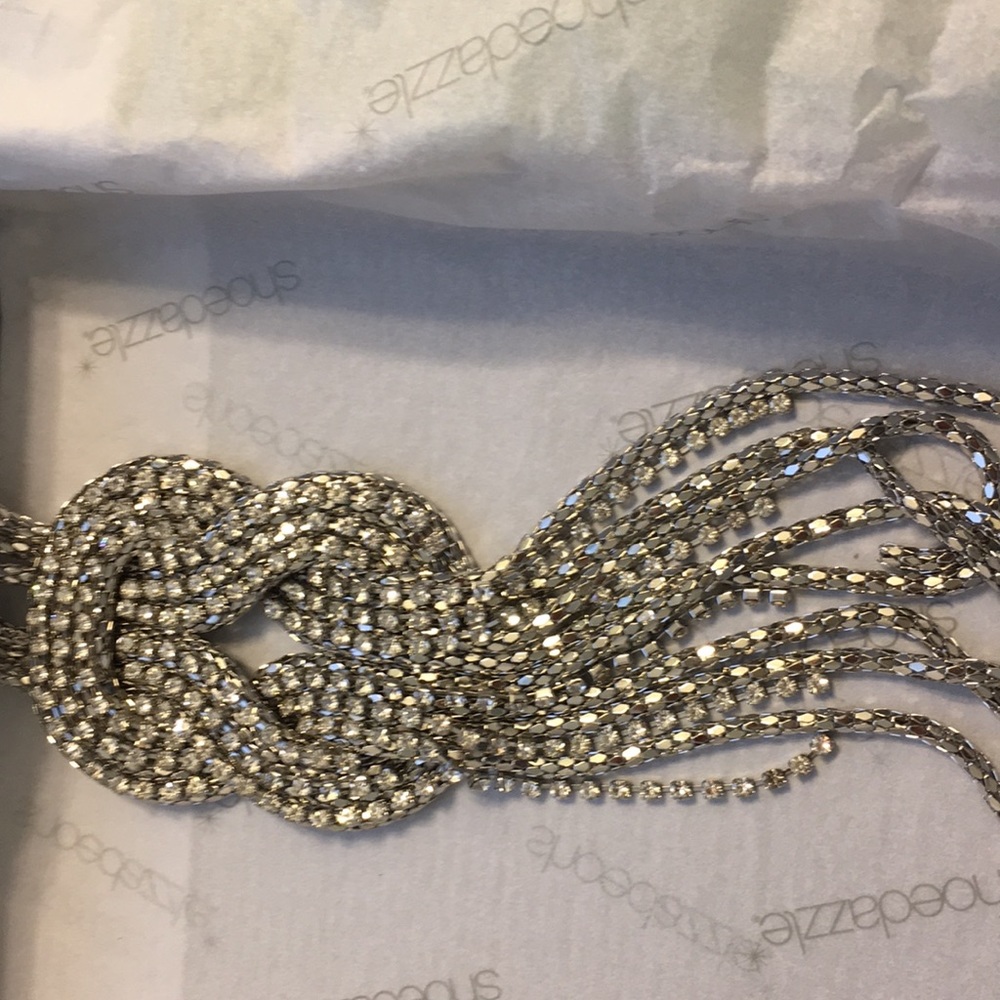 Shoedazzle Long knotted necklace